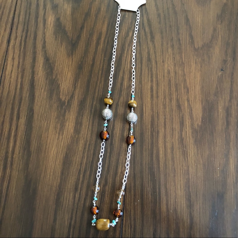 Costume silver 30 inch necklace